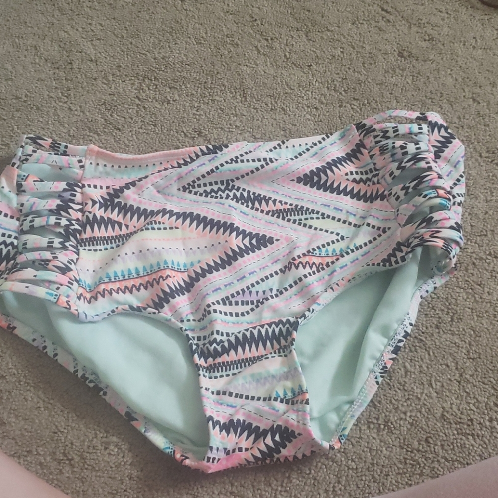 High waisted bikini bottoms